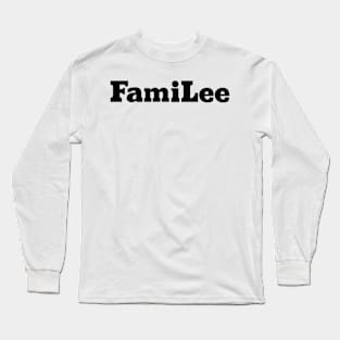 FamiLee The Other Ones Very Asian BLM Born Here Long Sleeve T-Shirt